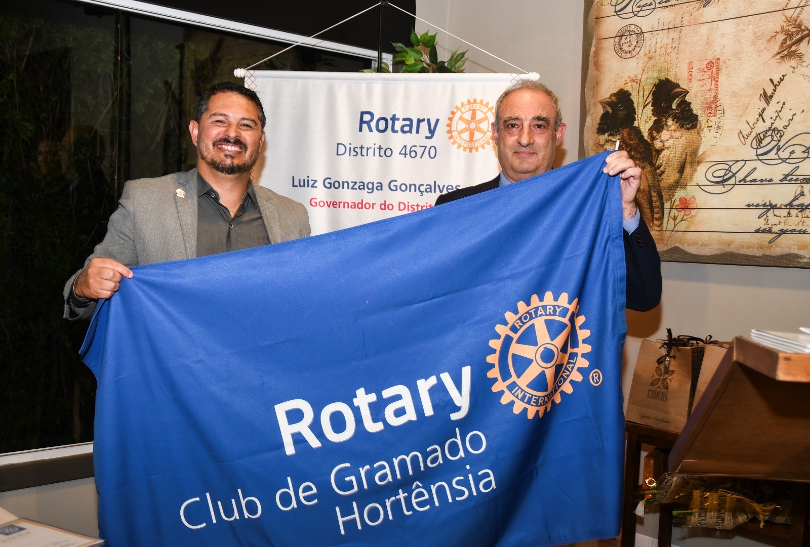 Rotary Club Gramado Hortênsia empossa diretoria 