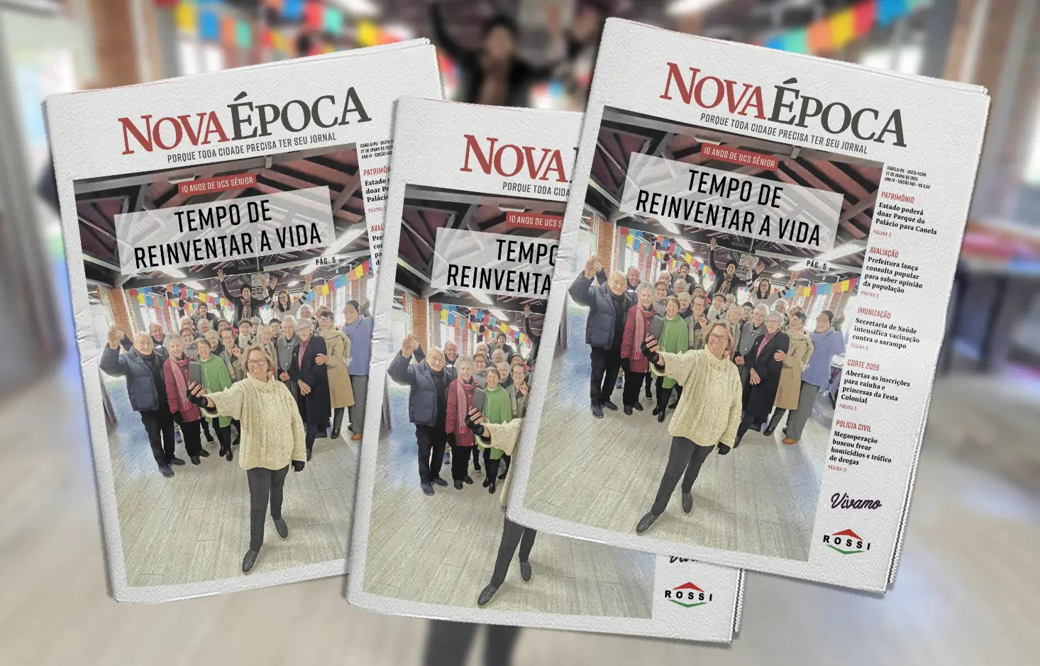 A FELICIDADE NÃO TEM IDADE