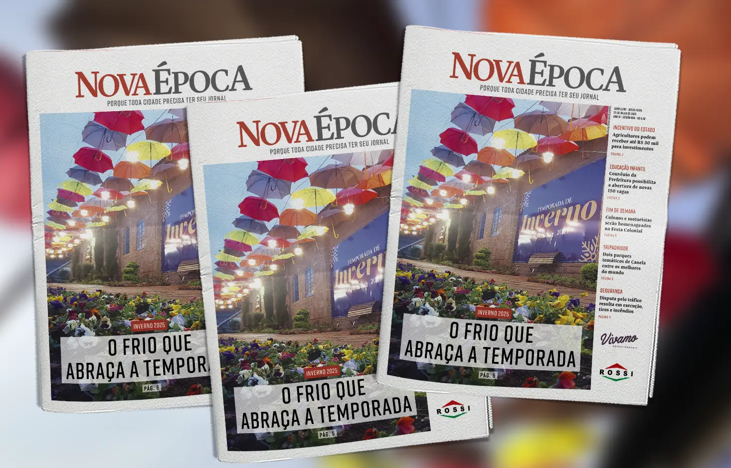 FRIO QUE AQUECE O TURISMO