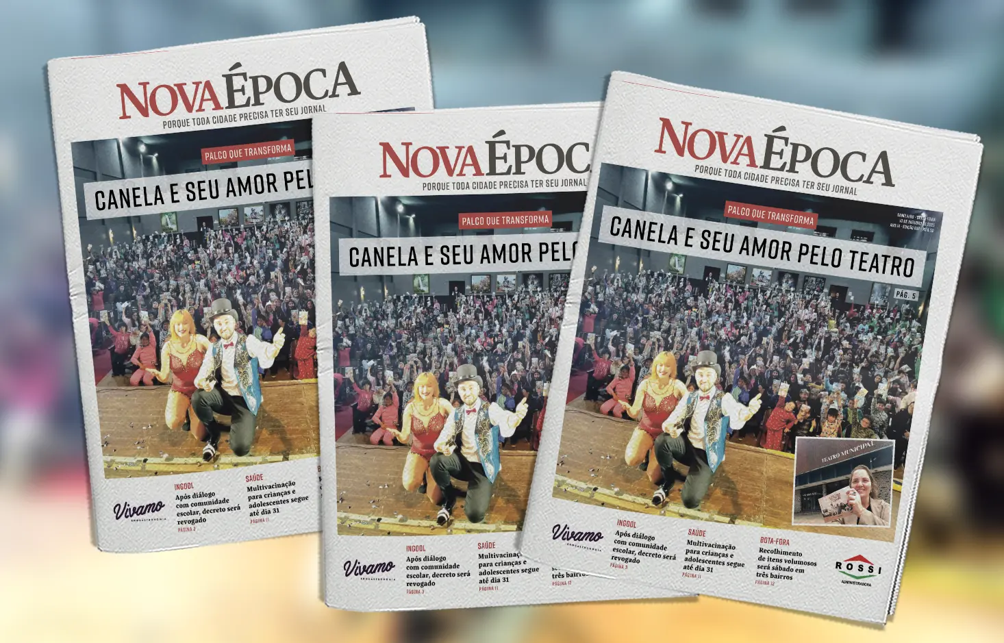 TEATRO HOMENAGEADO E TEATRÃO QUE RESISTE