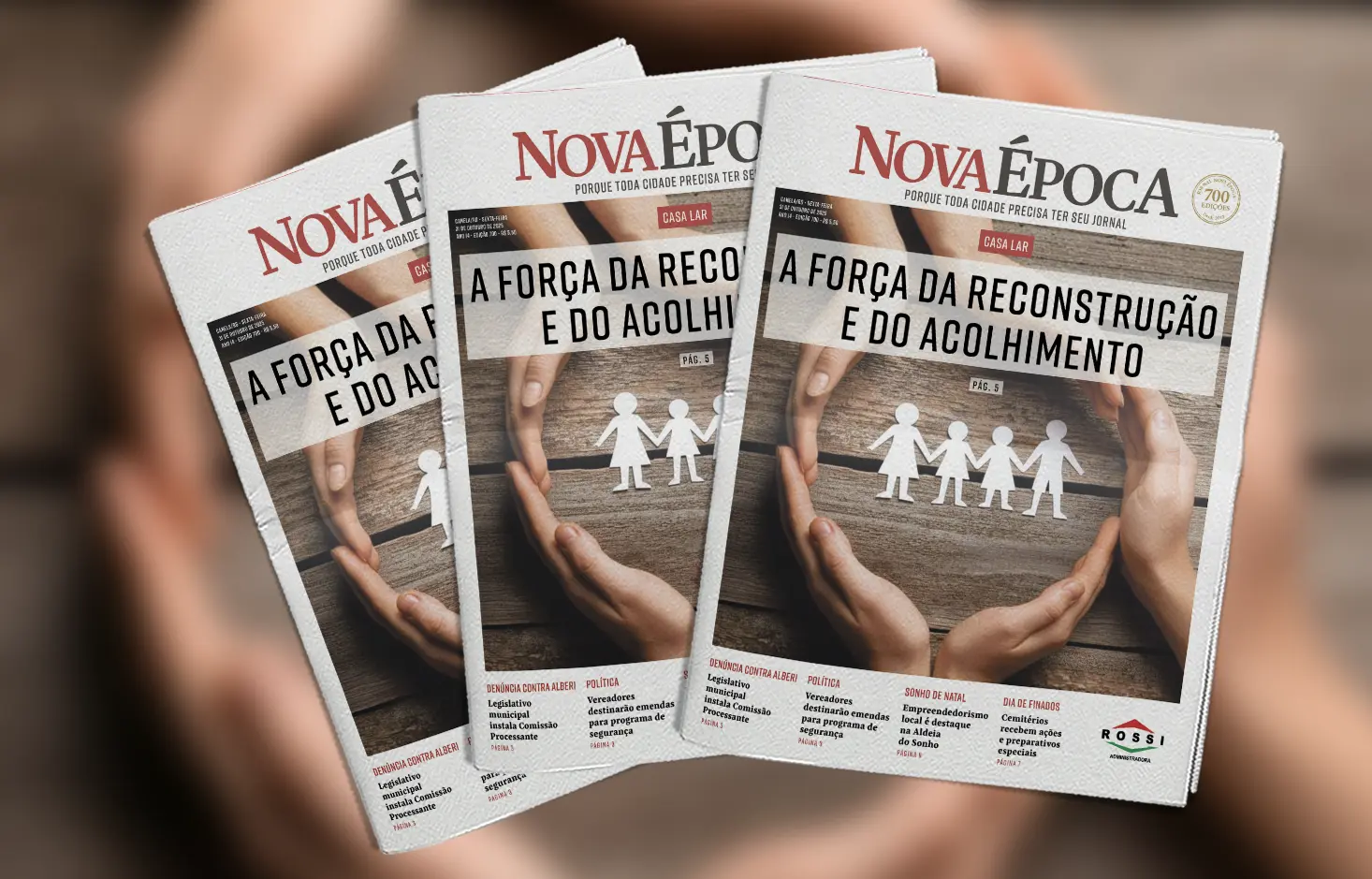 PRONTA PARA ACOLHER NOVAMENTE