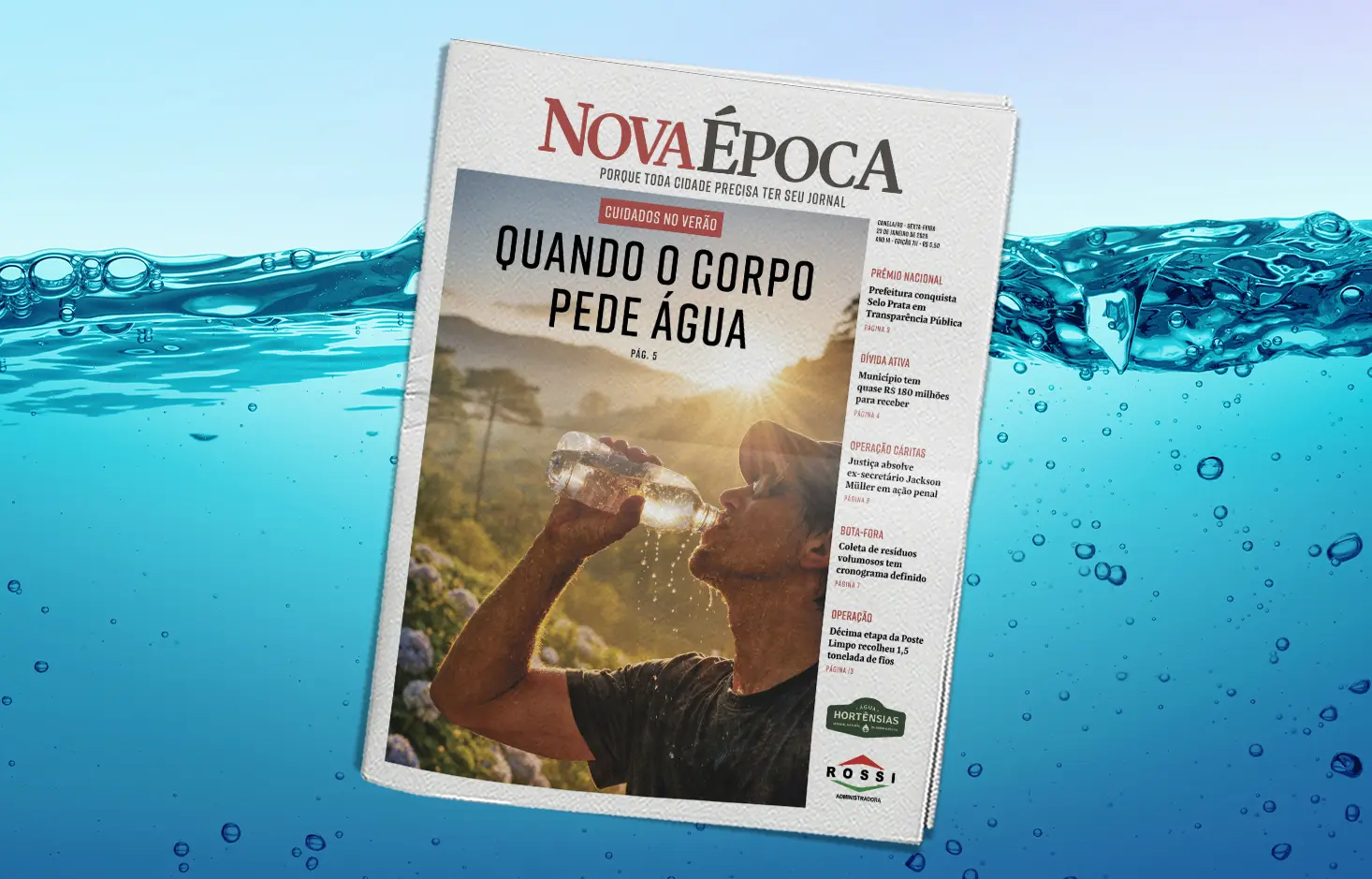 Um cuidado essencial no calor