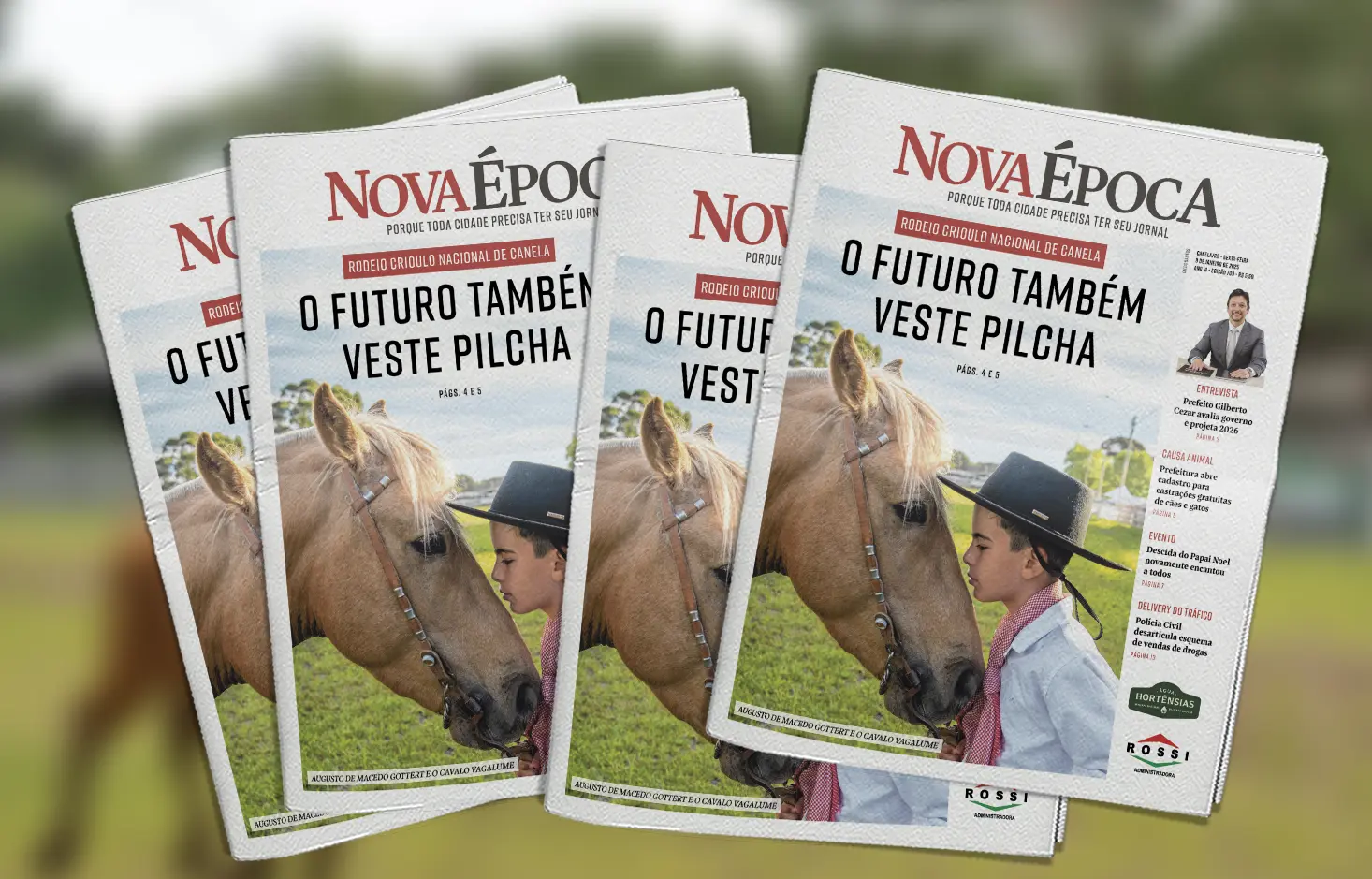 Entre raízes, tempo e futuro