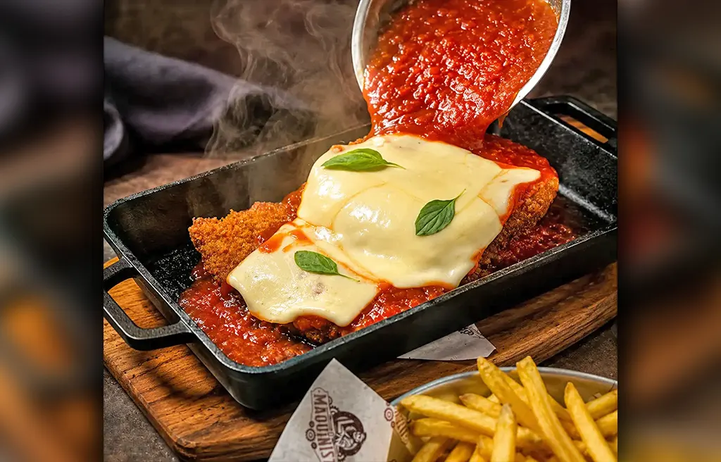 Quatro versões de parmegiana: O Maquinista chega a Gramado