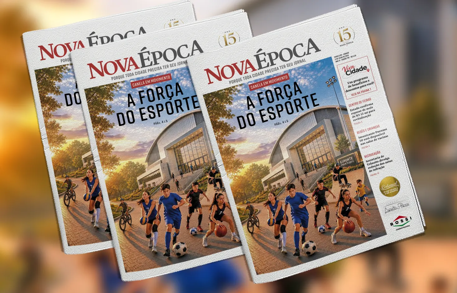 O ESPORTE EM EVIDÊNCIA