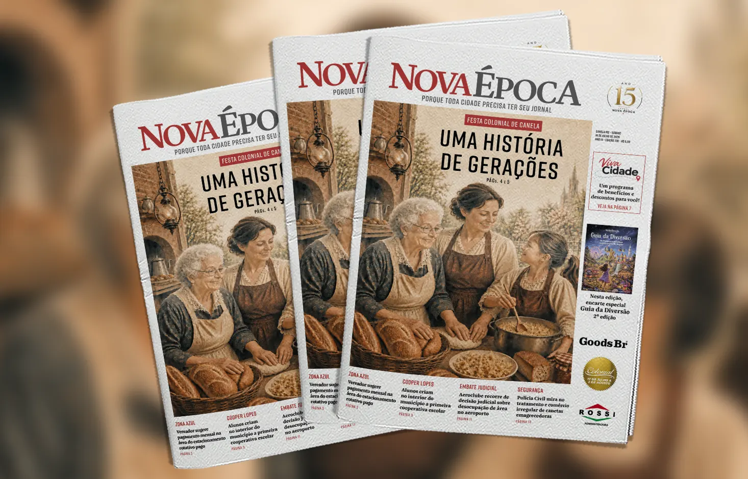 O EVENTO QUE NASCEU PARA GERAR RENDA