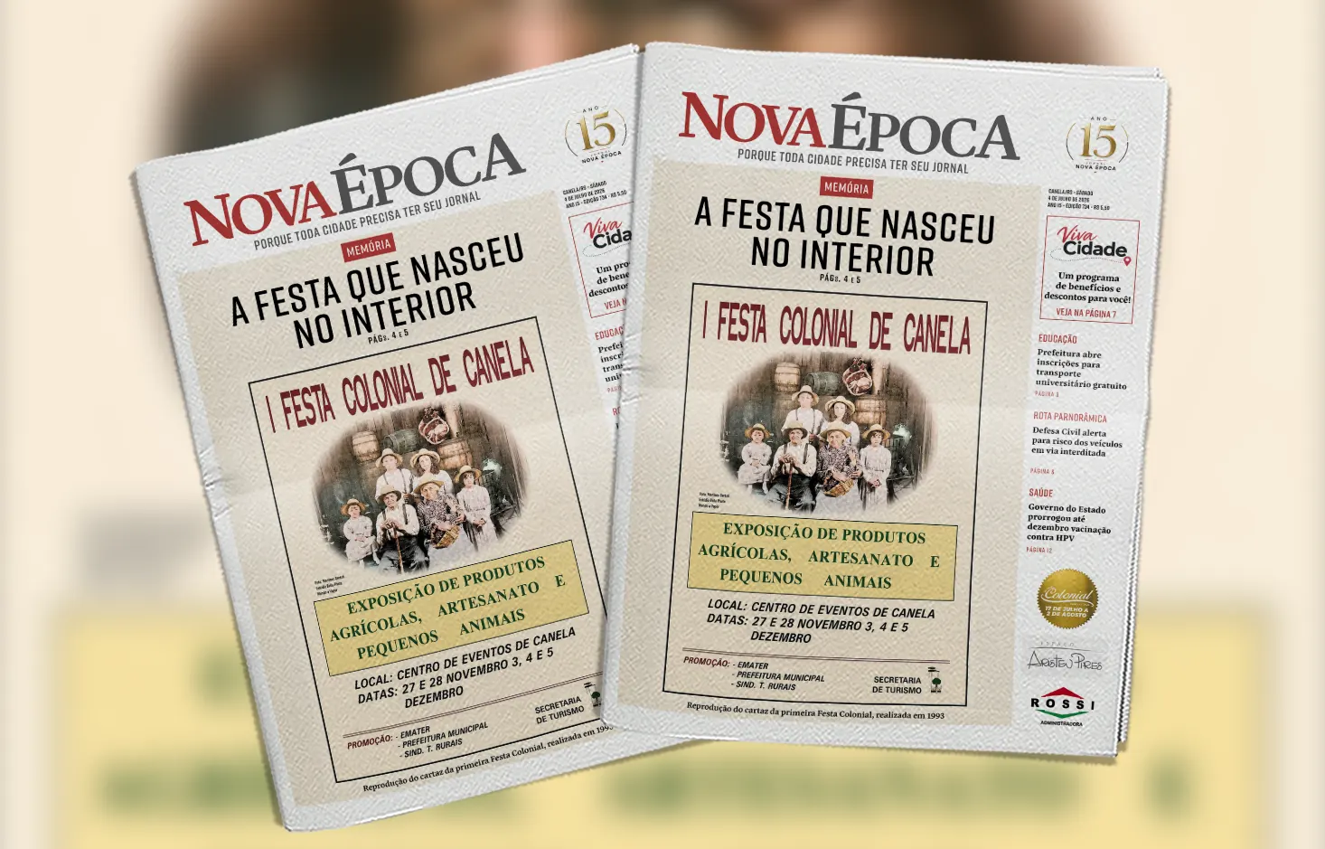 A HISTÓRIA DA FESTA COLONIAL
