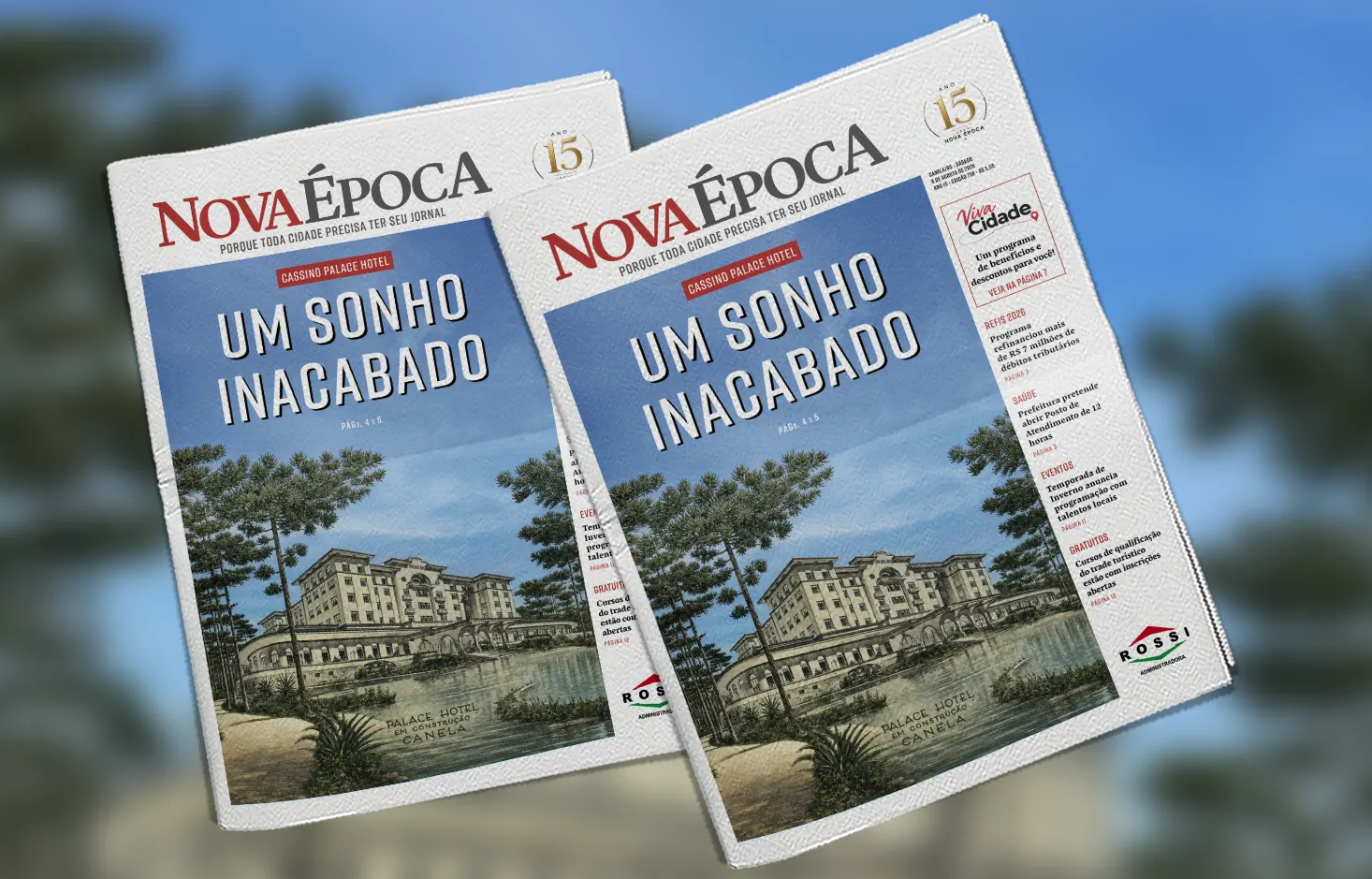 UMA CIDADE QUE COMEÇAVA A OLHAR PARA O TURISMO