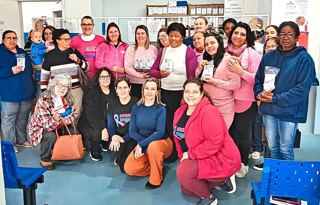 NO OUTUBRO ROSA, CANELA ATUA NOS CUIDADOS COM AS MULHERES