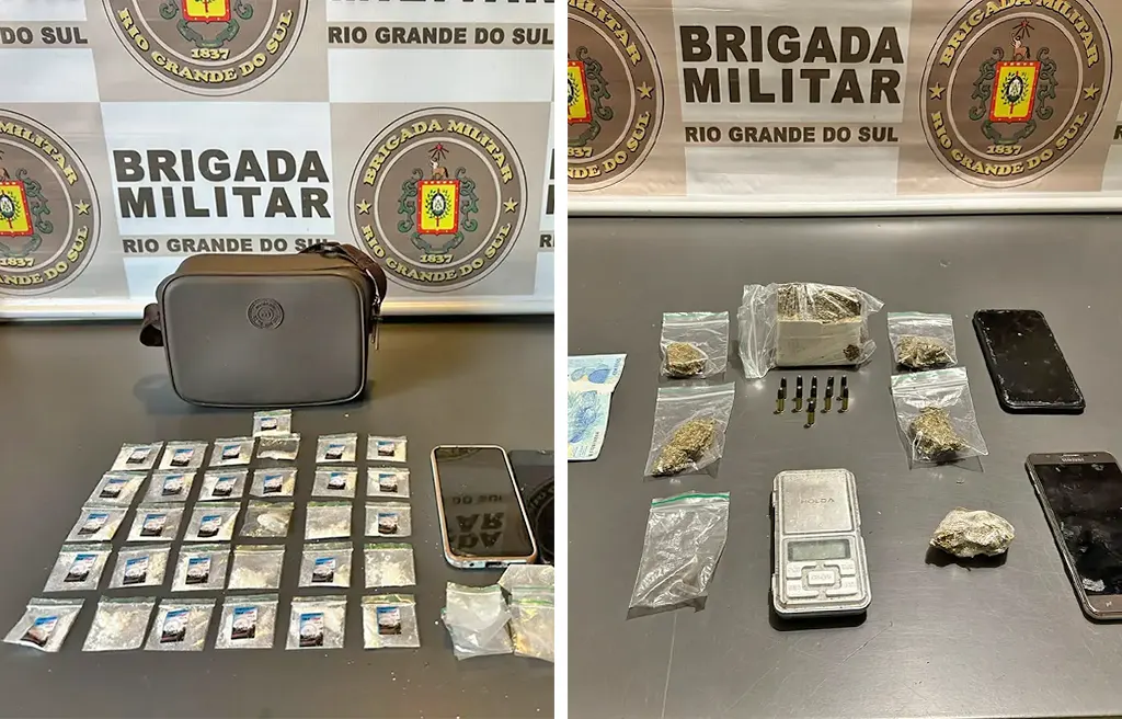 BRIGADA MILITAR FAZ QUATRO APREENSÕES POR TRÁFICO