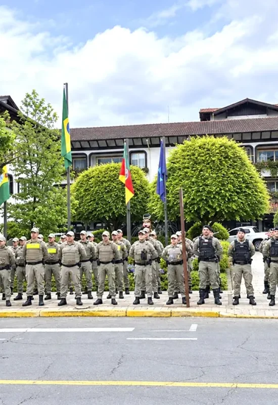 BRIGADA MILITAR RECEBE MAIS REFORÇO PARA O NATAL